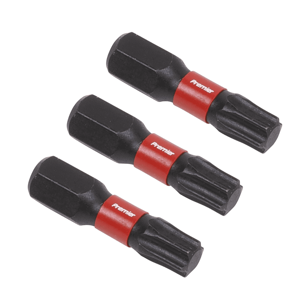 Sealey TRX-Star* T30 Impact Power Tool Bits 25mm - 3pc Model No- AK8220