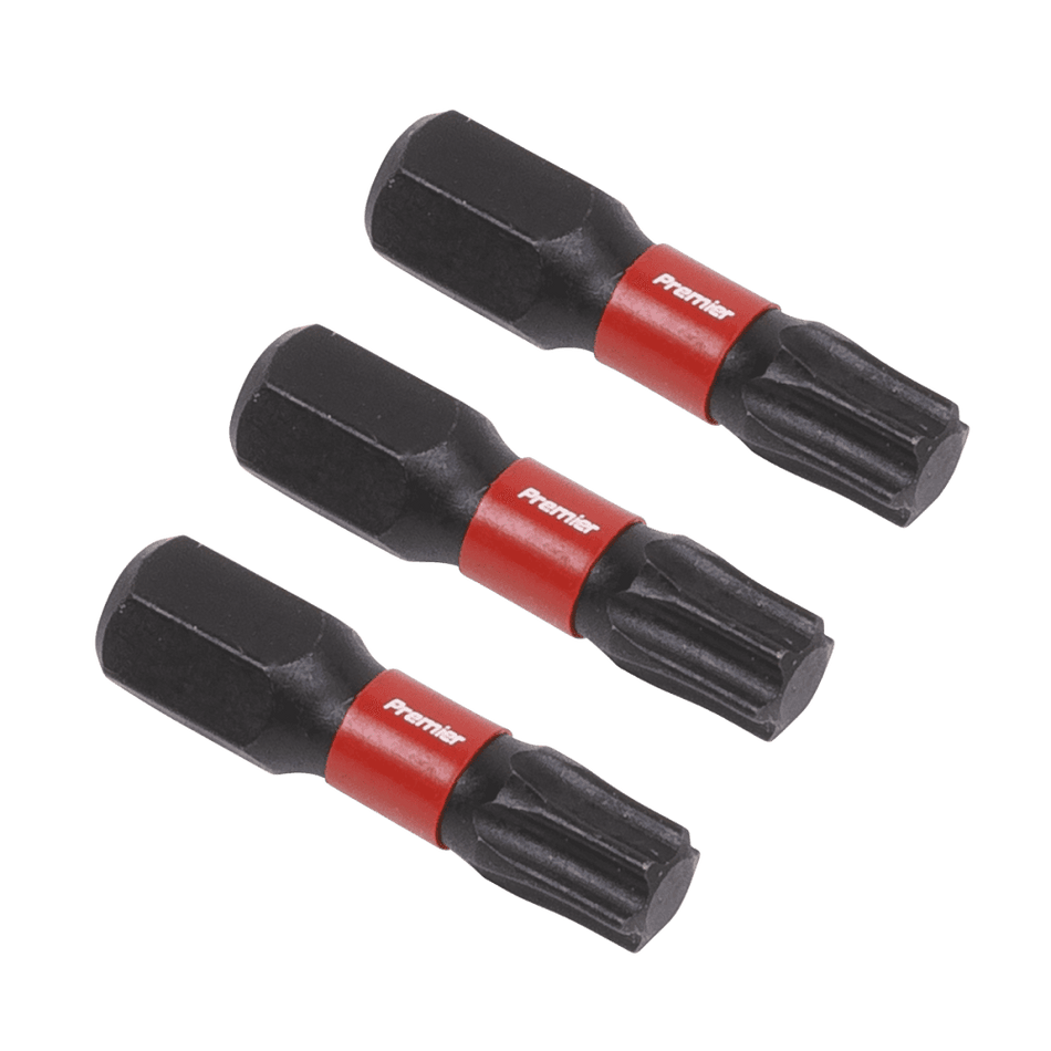 Sealey TRX-Star* T30 Impact Power Tool Bits 25mm - 3pc Model No- AK8220