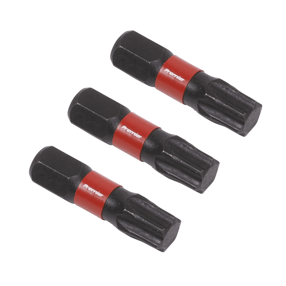 Sealey TRX-Star* T40 Impact Power Tool Bits 25mm - 3pc Model No- AK8221