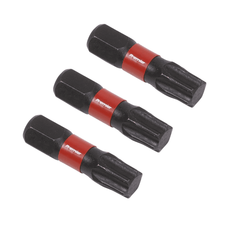 Sealey TRX-Star* T40 Impact Power Tool Bits 25mm - 3pc Model No- AK8221