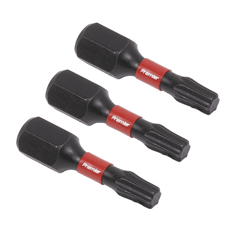 Sealey TRX-Star* T20 Impact Power Tool Bits 25mm - 3pc Model No- AK8217