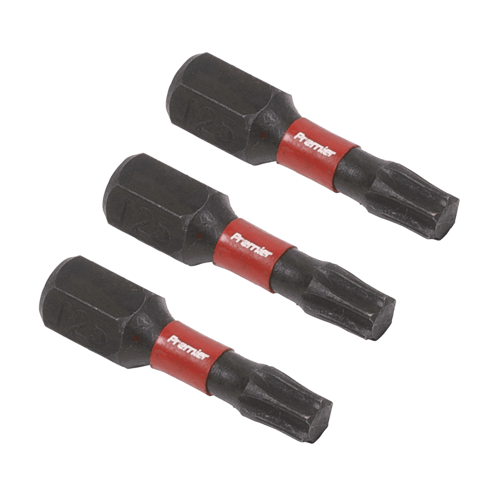 Sealey TRX-Star* T25 Impact Power Tool Bits 25mm - 3pc Model No- AK8218