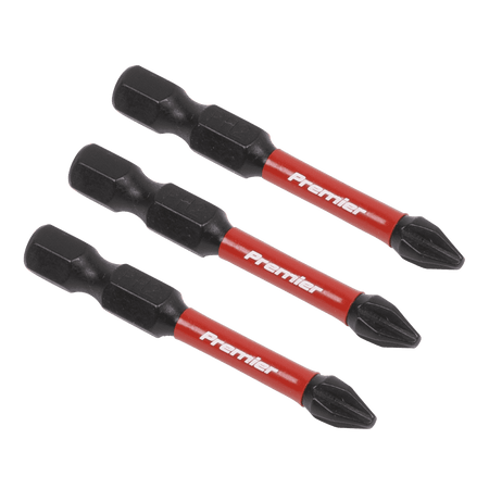 Sealey Phillips #2 Impact Power Tool Bits 50mm - 3pc Model No- AK8230