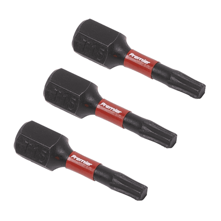 Sealey TRX-Star* T15 Impact Power Tool Bits 25mm - 3pc Model No- AK8216