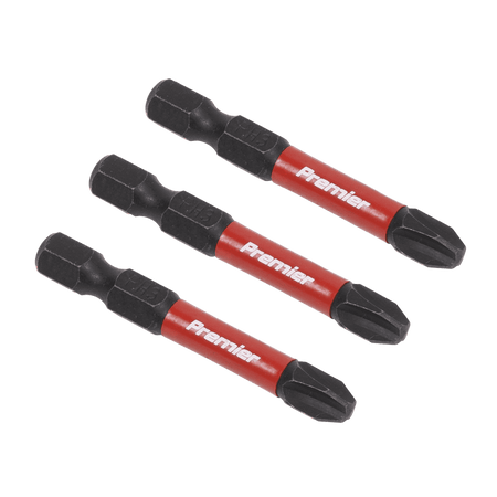 Sealey Phillips #3 Impact Power Tool Bits 50mm - 3pc Model No- AK8231