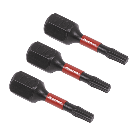 Sealey TRX-Star* T10 Impact Power Tool Bits 25mm - 3pc Model No- AK8215