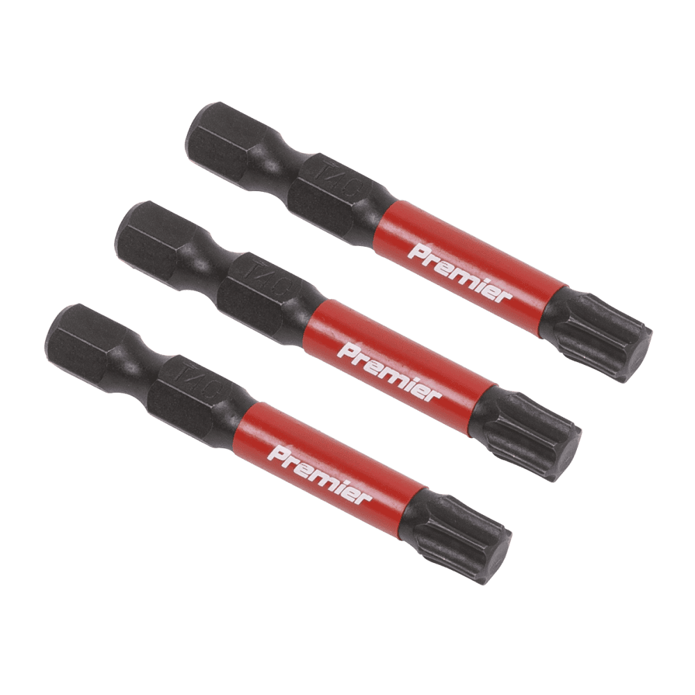 Sealey TRX-Star* T40 Impact Power Tool Bits 50mm - 3pc Model No- AK8246