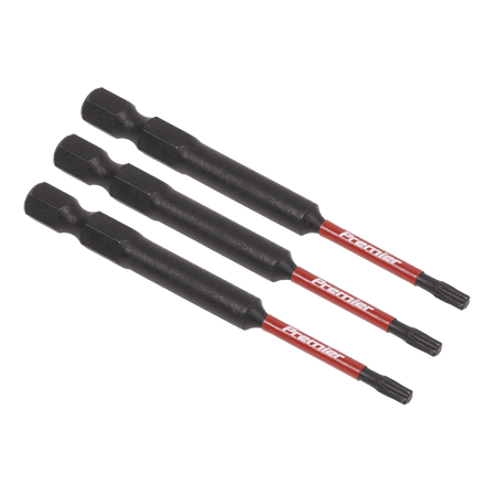 Sealey TRX-Star* T10 Impact Power Tool Bits 75mm - 3pc Model No- AK8265