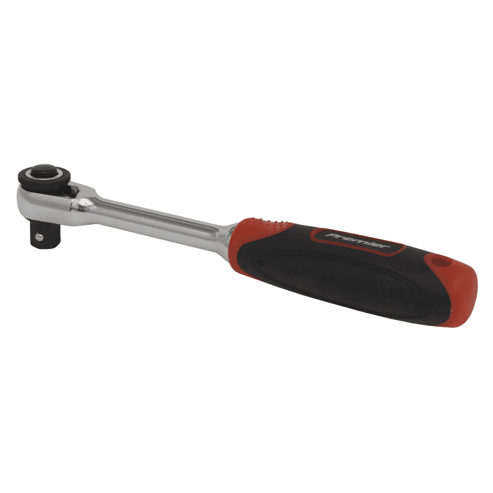 Sealey Compact Head Ratchet Wrench 1/4"Sq Drive - Platinum Series Model No- AK8987