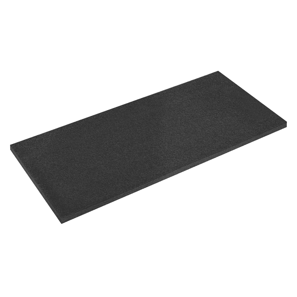 Sealey Easy Peel Shadow Foam® 1200 x 550 x 30mm - Black/Black Model No- SF30BK