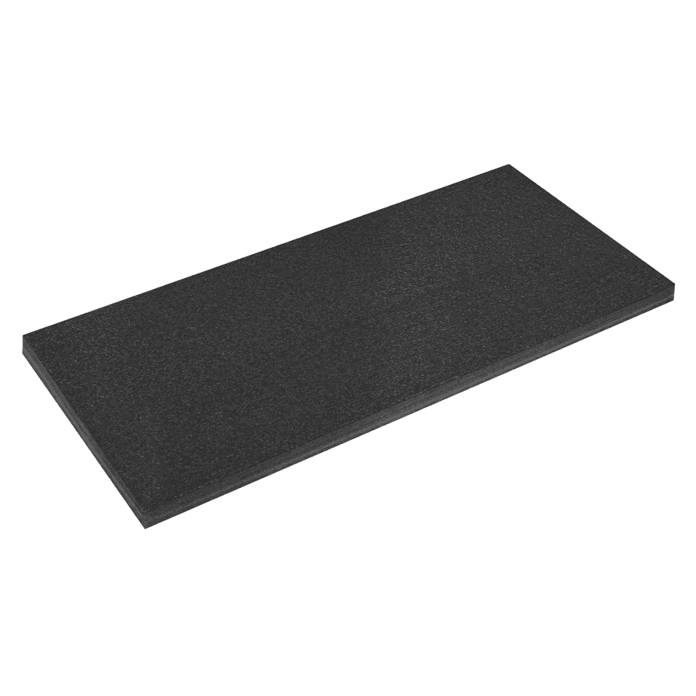 Sealey Easy Peel Shadow FoamÃ‡Ãº Black/Black 1200 x 550 x 50mm Model No- SF50BK