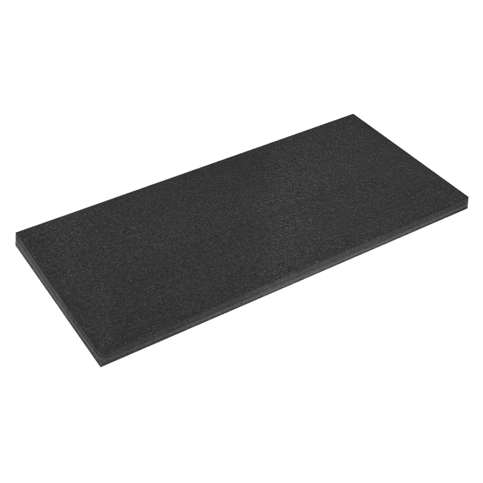 Sealey Easy Peel Shadow Foam® 1200 x 550 x 50mm - Black/Black Model No- SF50BK