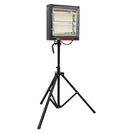 Sealey Ceramic Heater with Telescopic Tripod Stand 1.4/2.8kW 230V Model No- CH30S