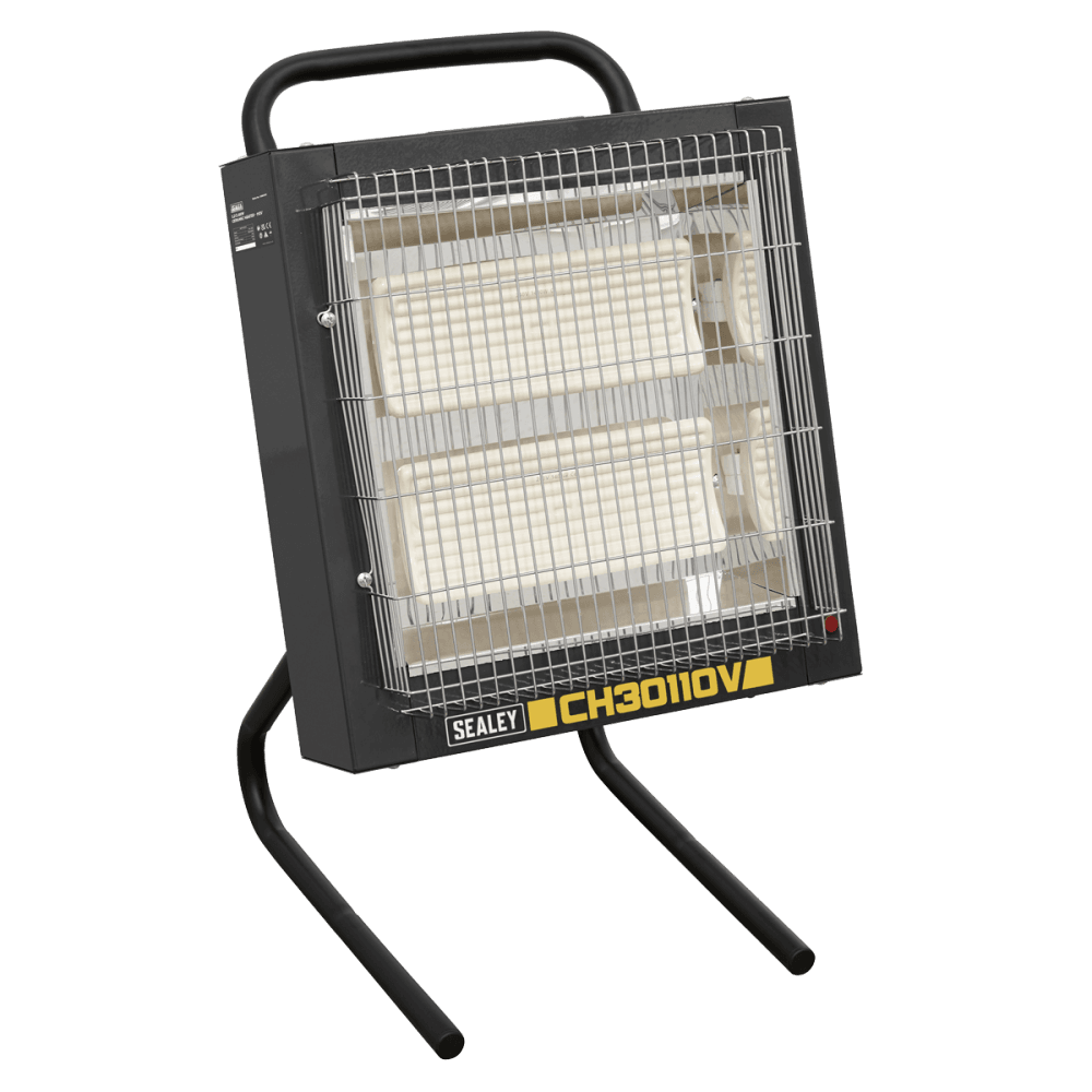 Sealey Ceramic Heater 1.2/2.4kW - 110V Model No- CH30110V