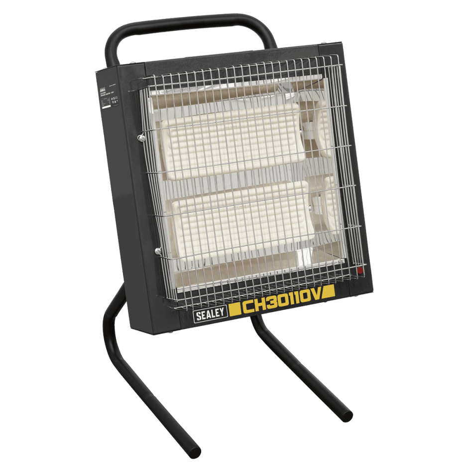 Sealey Ceramic Heater 1.2/2.4kW - 110V Model No- CH30110V