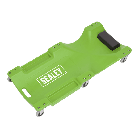 Sealey Composite Creeper with 6 Wheels - Hi-Vis Green Model No- SCR80HV