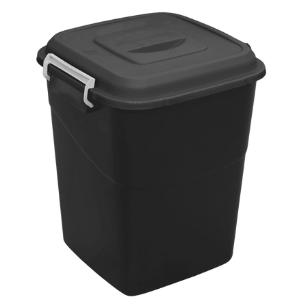 Sealey Refuse/Storage Bin 50L - Black Model No- BM50