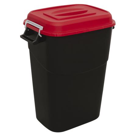 Sealey Refuse/Storage Bin 95L - Red Model No- BM95R