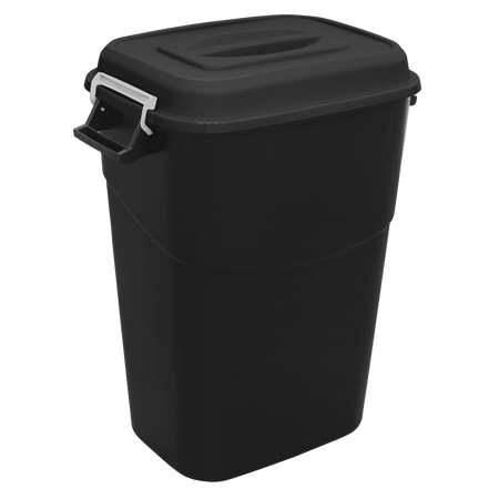 Sealey Refuse/Storage Bin 95L - Black Model No- BM95