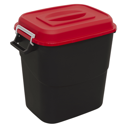 Sealey Refuse/Storage Bin 75L - Red Model No- BM75R