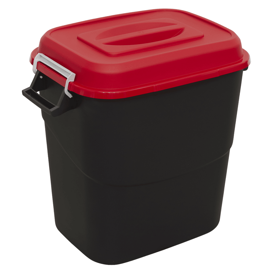 Sealey Refuse/Storage Bin 75L - Red Model No- BM75R