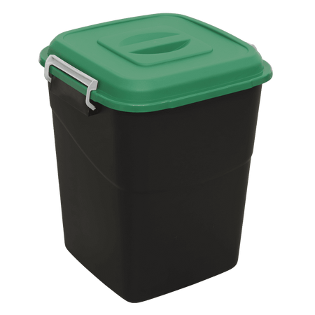 Sealey Refuse/Storage Bin 50L - Green Model No- BM50G