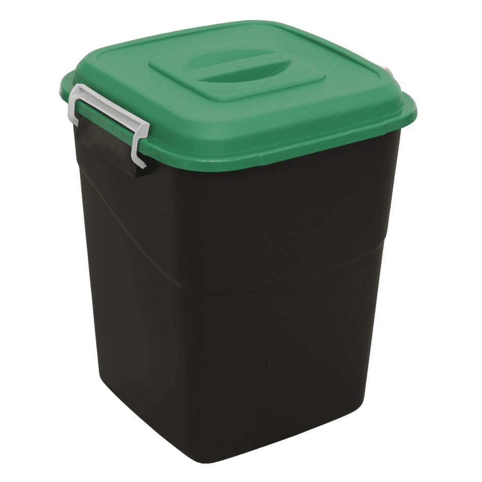 Sealey Refuse/Storage Bin 50L - Green Model No- BM50G