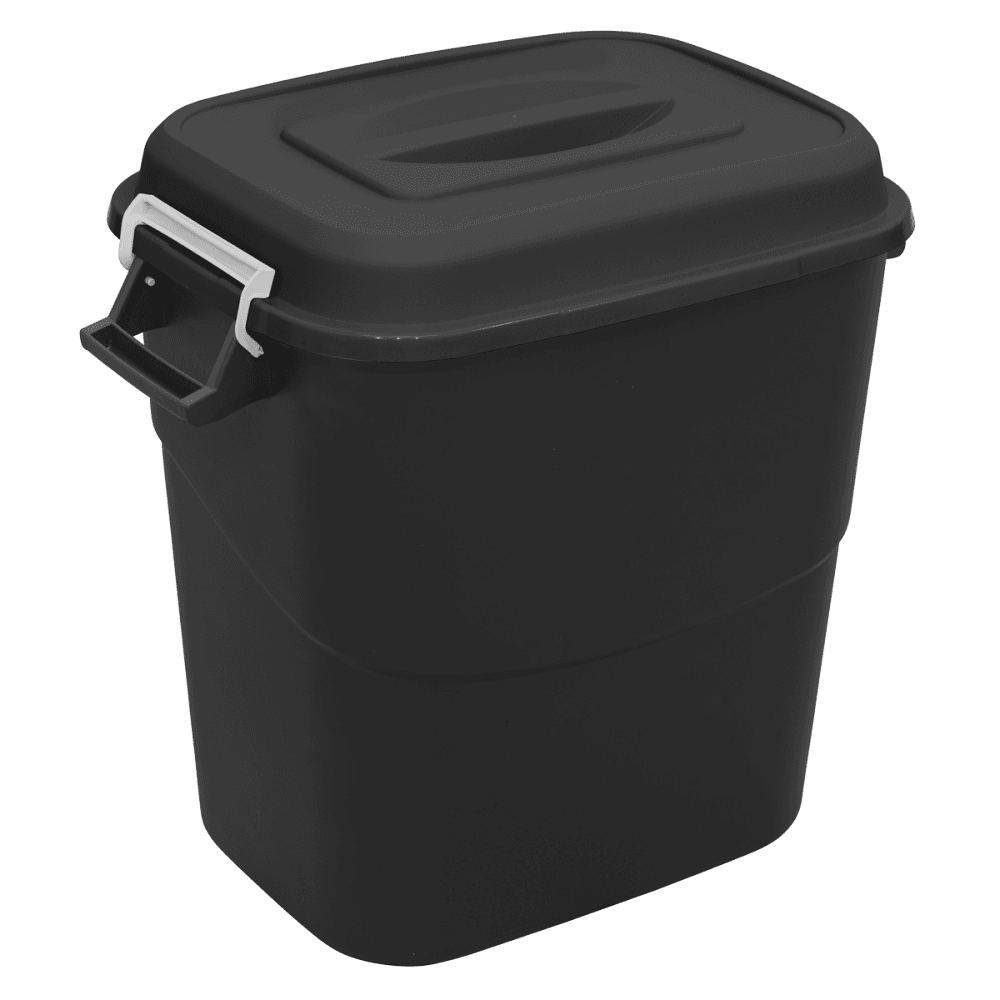 Sealey Refuse/Storage Bin 75L - Black Model No- BM75