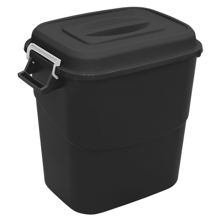 Sealey Refuse/Storage Bin 75L - Black Model No- BM75