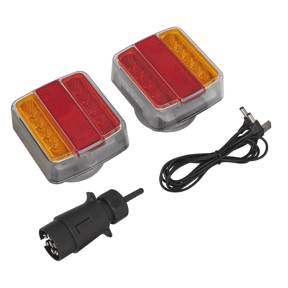 Sealey Wireless SMD LED Trailer Light Set 2pc Model No- TB18LEDW