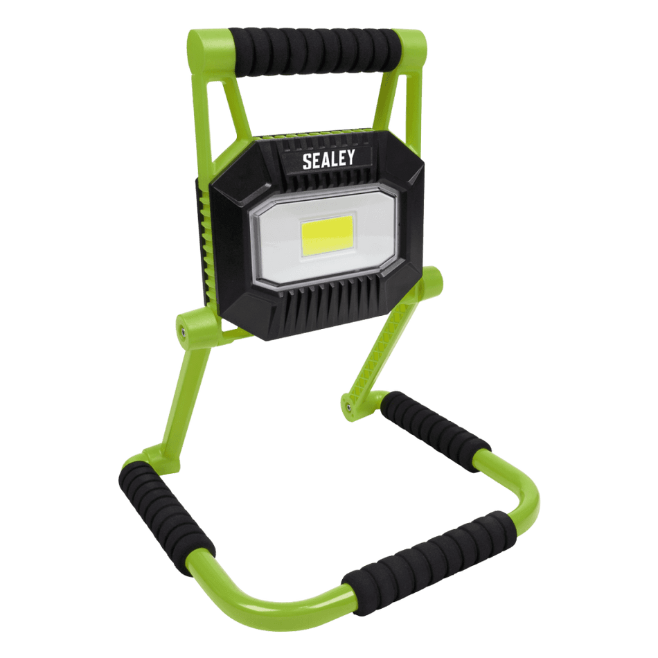 Sealey Rechargeable Portable Fold Flat Floodlight 20W COB LED Lithium-ion Model No- LEDFL20W