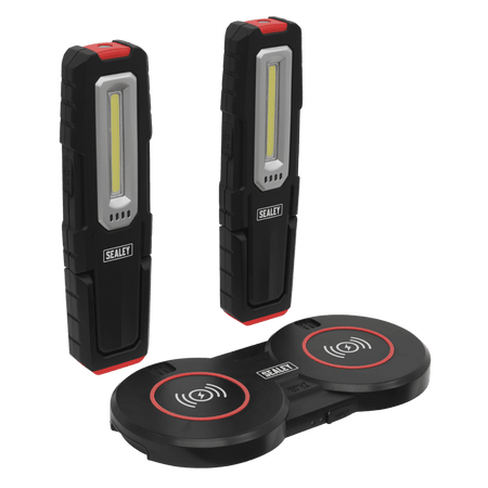 Sealey Inspection Light 5W & 1W COB LED (x2) & Double Wireless Charging Base Model No- LEDWCBCOMBO5