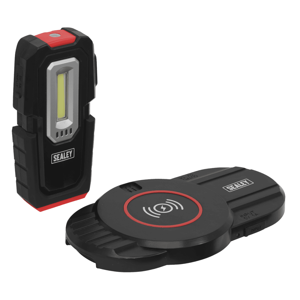 Sealey Inspection Light 3W & 1W COB LED & Single Wireless Charging Base Model No- LEDWCBCOMBO1