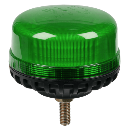 Sealey Warning Beacon SMD LED 12/24V 12mm Bolt Fixing - Green Model No- WB951LEDG