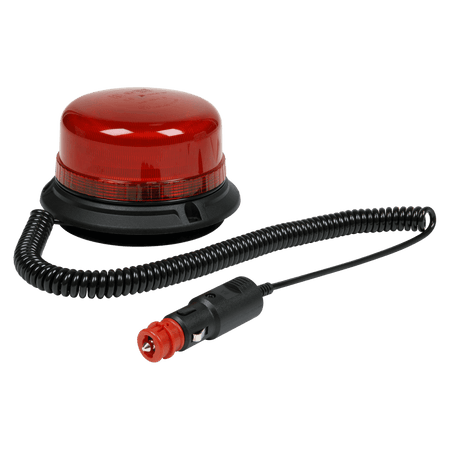 Sealey Warning Beacon SMD LED 12/24V Magnetic Fixing - Red Model No- WB954LEDR