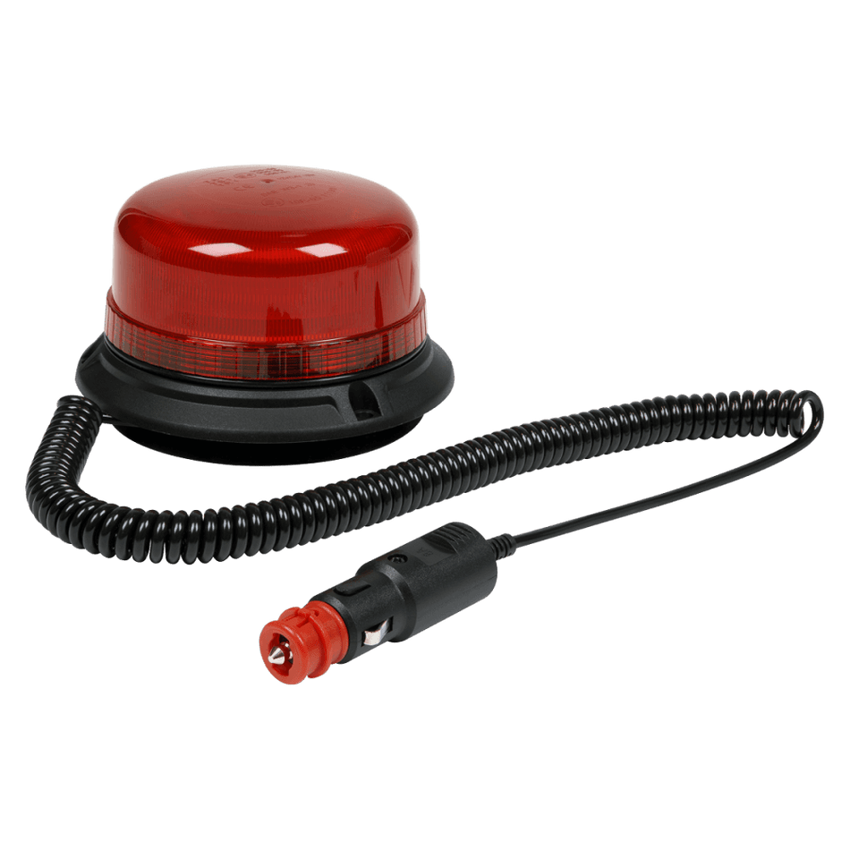 Sealey Warning Beacon SMD LED 12/24V Magnetic Fixing - Red Model No- WB954LEDR
