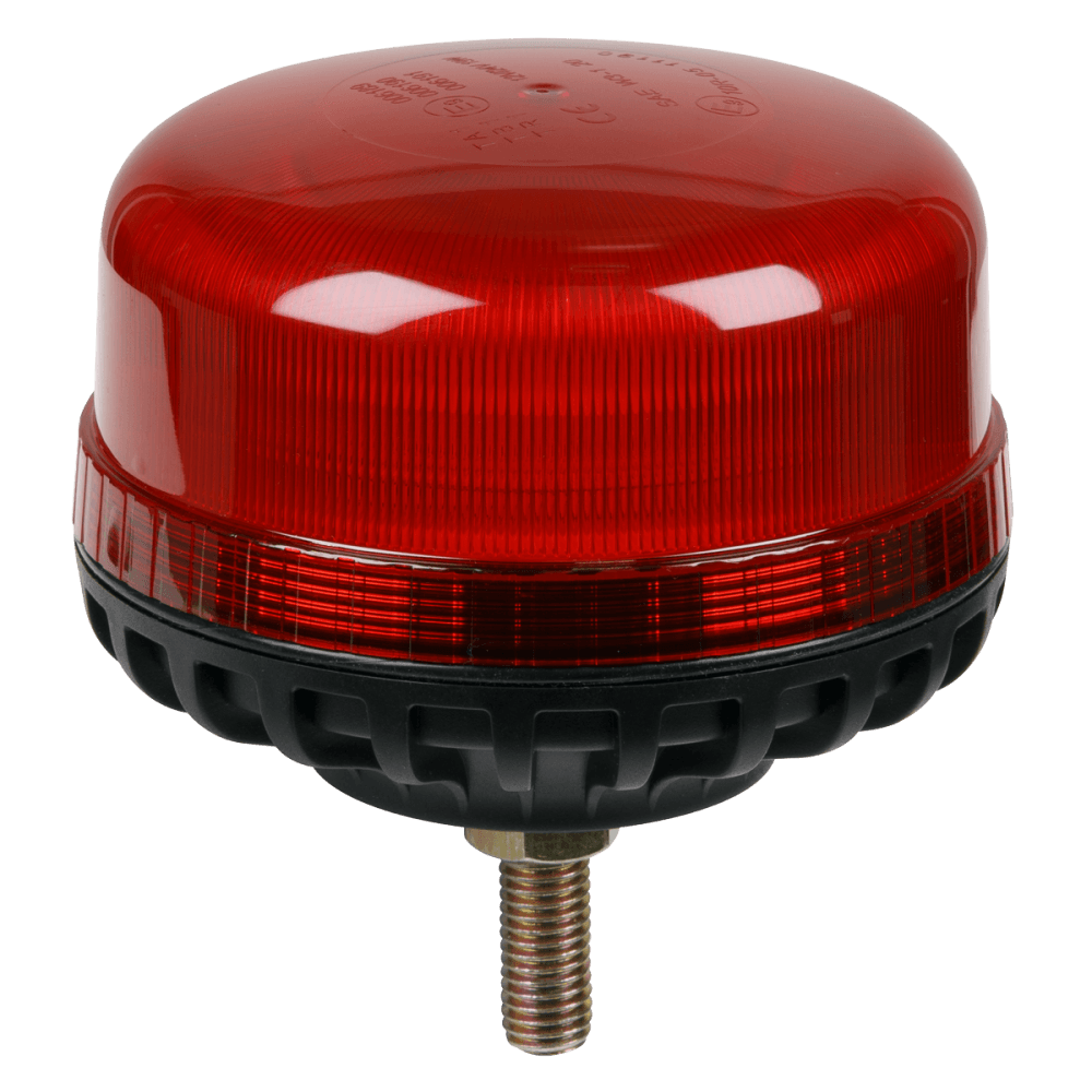 Sealey Warning Beacon SMD LED 12/24V 12mm Bolt Fixing - Red Model No- WB951LEDR