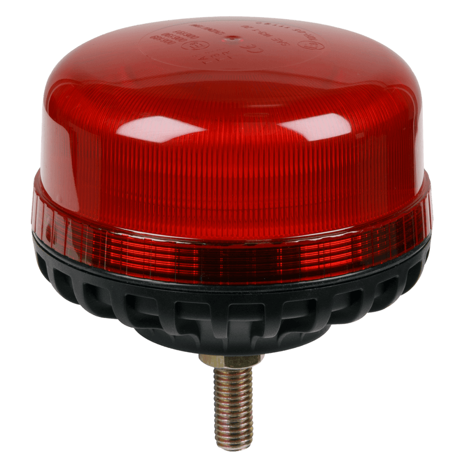 Sealey Warning Beacon SMD LED 12/24V 12mm Bolt Fixing - Red Model No- WB951LEDR