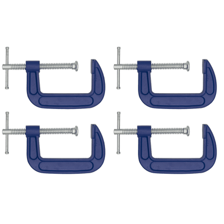 Sealey G-Clamp 75mm - Pack of 4 Model No- AK60034