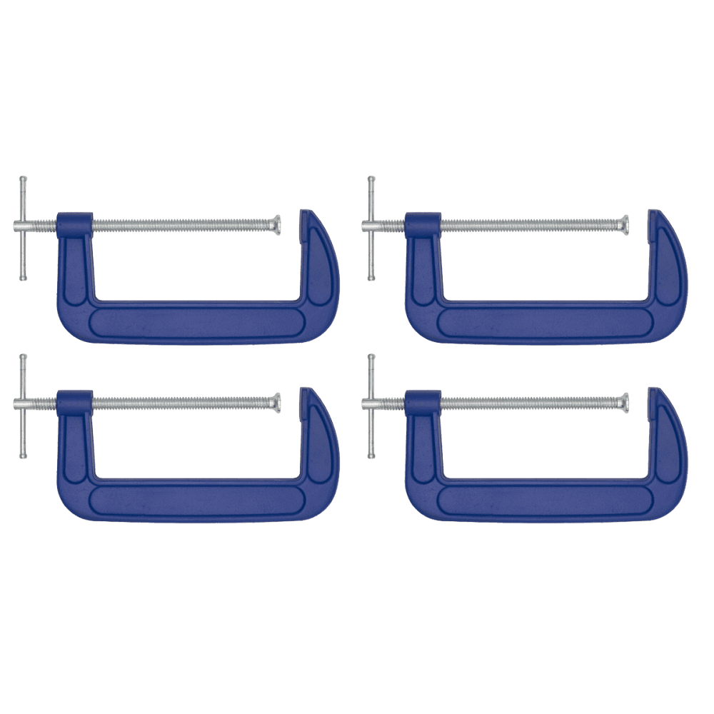 Sealey G-Clamp 200mm - Pack of 4 Model No- AK60084
