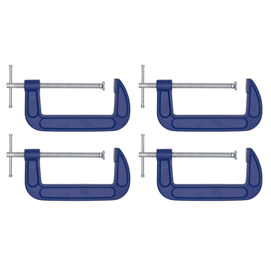 Sealey G-Clamp 150mm - Pack of 4 Model No- AK60064