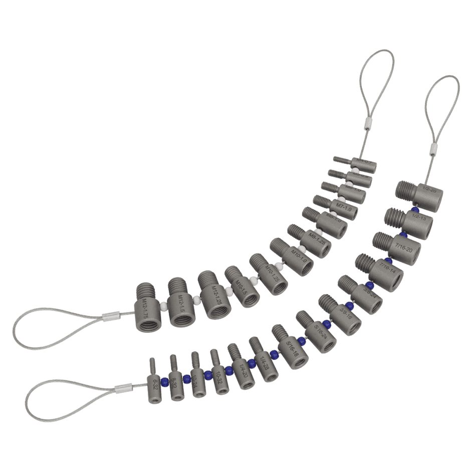 Sealey Thread Checker Nut & Bolt Checker Imperial/Metric Model No- AK70NBC