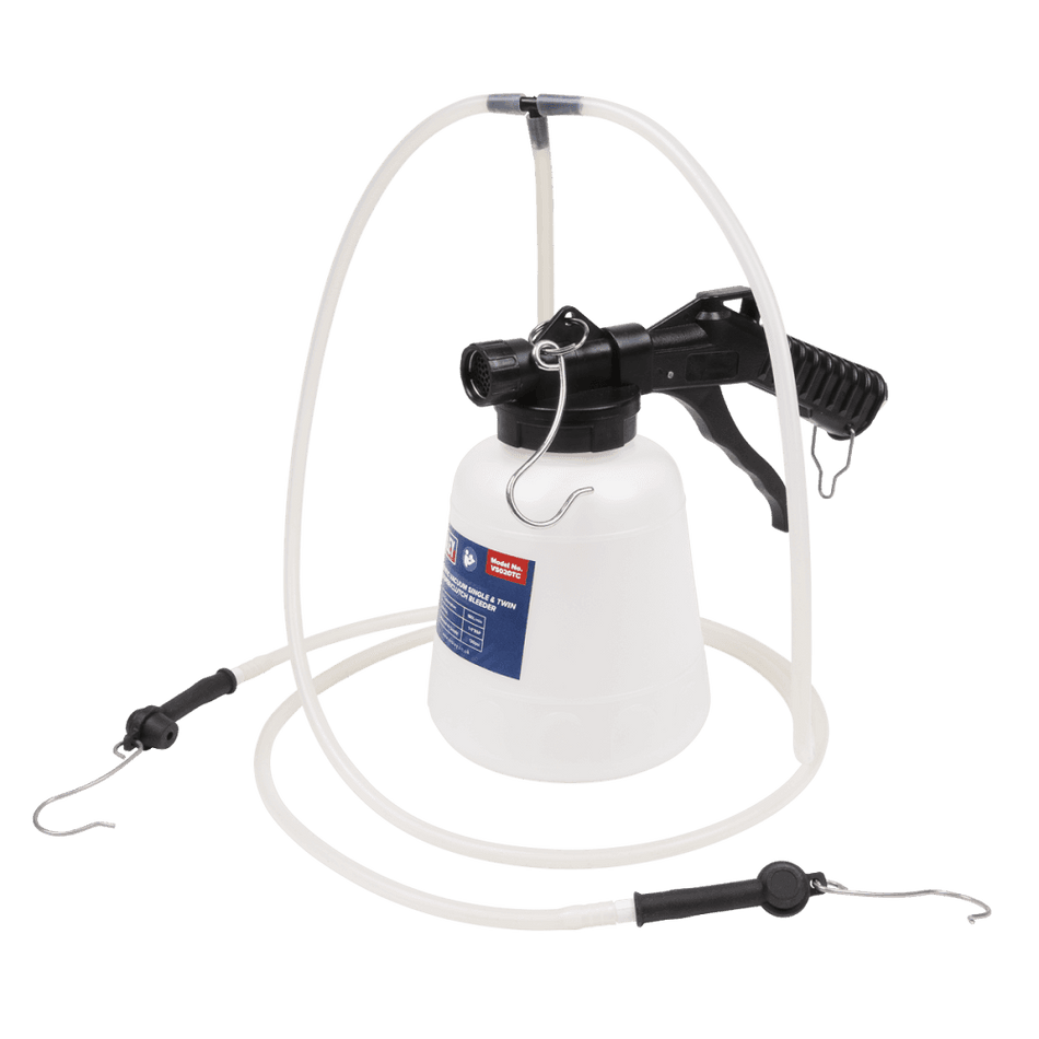 Sealey Brake Caliper/Clutch Bleeder 1L Pneumatic Vacuum Single & Twin Model No- VS020TC