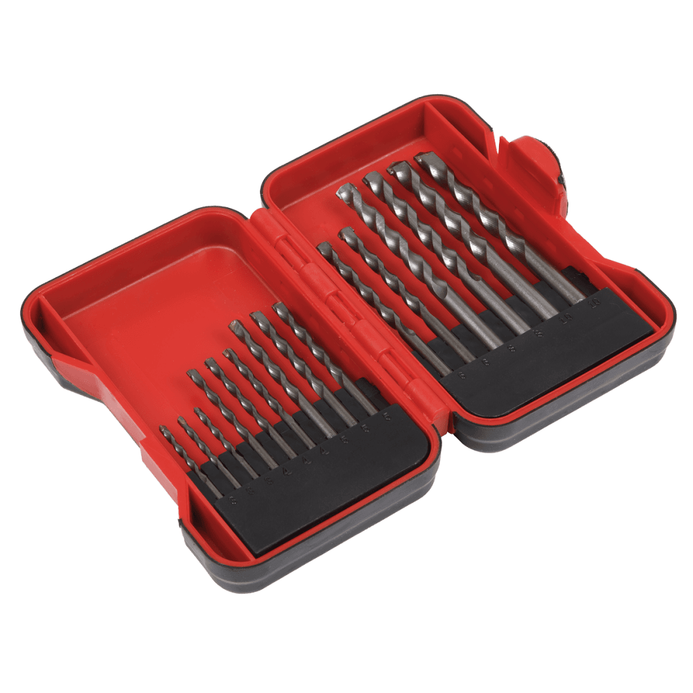 Sealey Masonry Drill Bit Set 15pc Model No- AK3715M