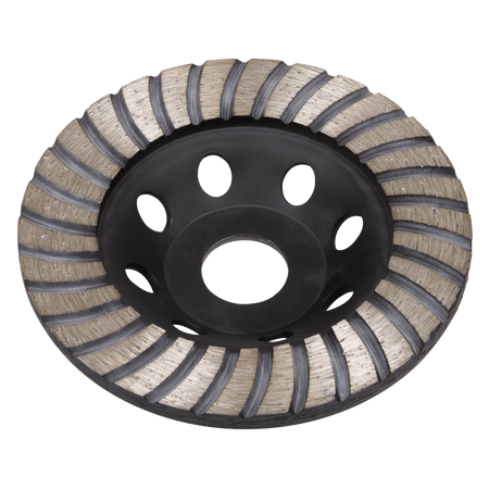 Sealey Concrete Grinding Head Turbo Row 115mm Model No- WDRTCUP115