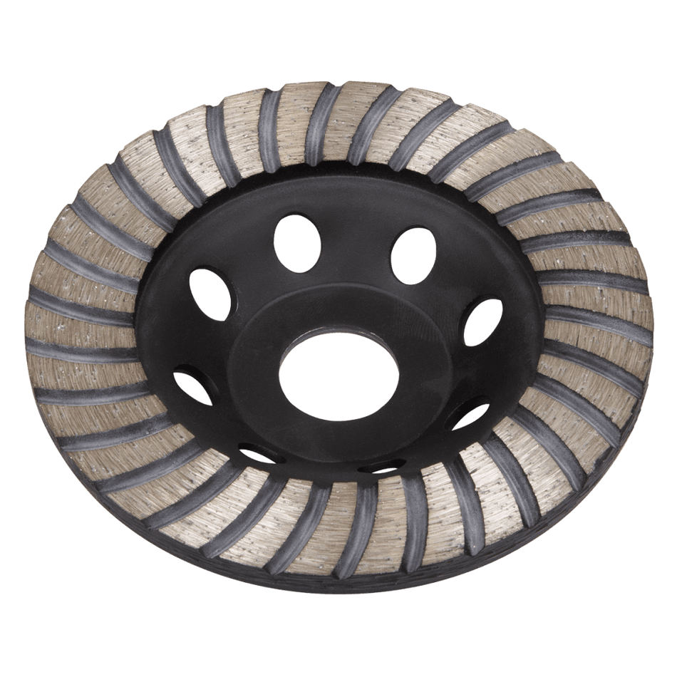 Sealey Concrete Grinding Head Turbo Row 125mm Model No- WDRTCUP125