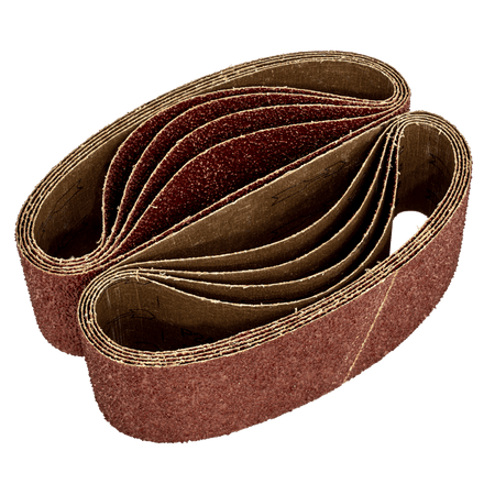 Sealey Sanding Belt 75 x 533mm 24Grit - Pack of 5 Model No- WSB53245