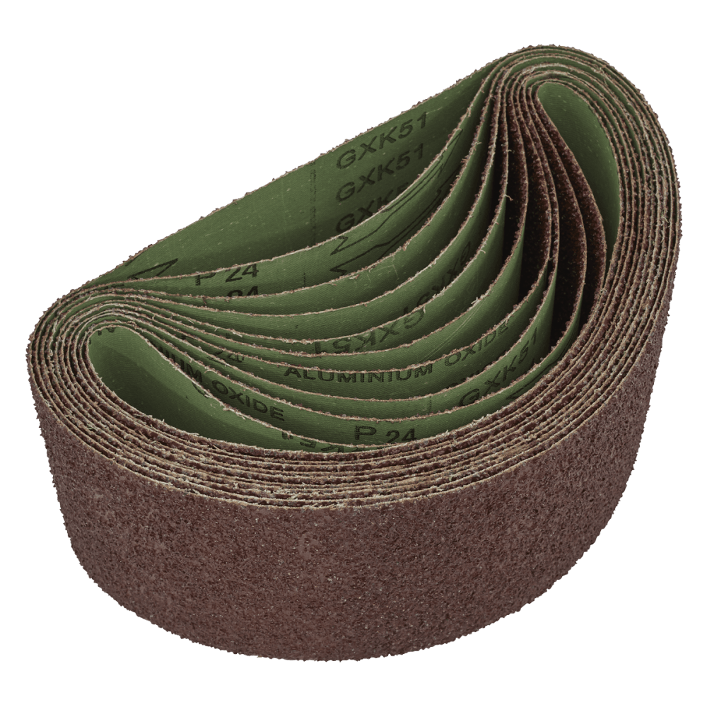 Sealey Sanding Belt 100 x 610mm 24Grit - Pack of 5 Model No- WSB61245