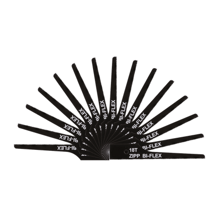 Sealey Air Saw Blade 18tpi - Pack of 15 Model No- SA345/B1815