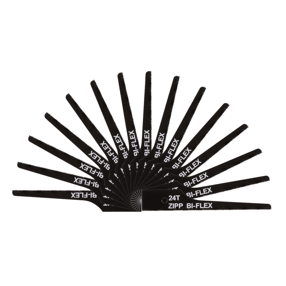 Sealey Air Saw Blade 24tpi - Pack of 15 Model No- SA345/B2415